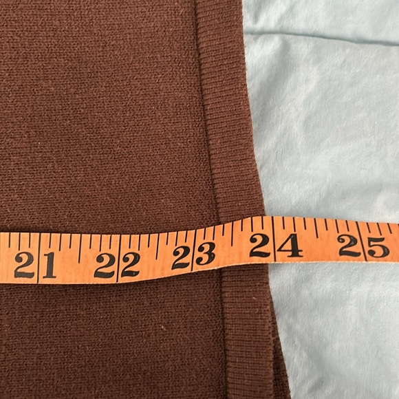 Liz Baker Woman Brown 2X Short Sleeved Sweater - Picture 6 of 7